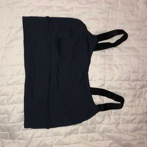 lululemon navy blue sportsbra-athletic- worn once